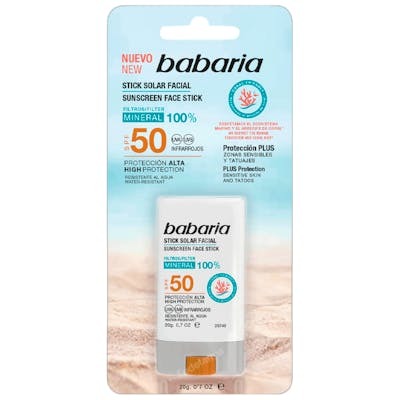 Babaria Stick Solaire Visage SPF50 20 g Babaria Stick Solaire Visage SPF50 20 g