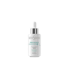 Levissime Pure Balance Concentrate Q 30 ml - Concentré purifiant Niacinamide 4% et acide azélaïque 4% pour peau grasse - Réduit pores et brillance - Unifie le teint