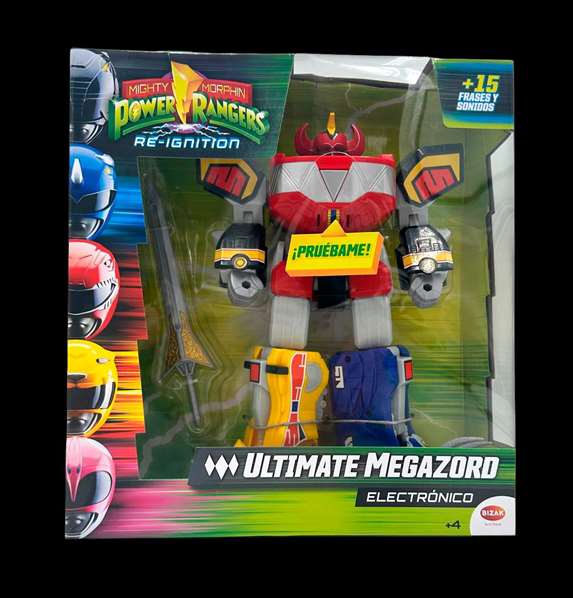 Bizak Power Rangers Ultimate Megazord Figure Électronique