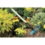 Gardena Serfouette Combisystem, 7.5 cm, acier inoxydable, outil pour travaux de sol, lame droite et fourche 2 dents, compatible manches Combisystem, garantie 25 ans