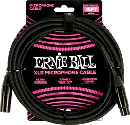 ERNIEBALL Câble Micro Classic XLR-XLR Noir 4,5 m