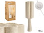 Giftdecor Lampe fleur naturelle 72.5 cm métal et papier