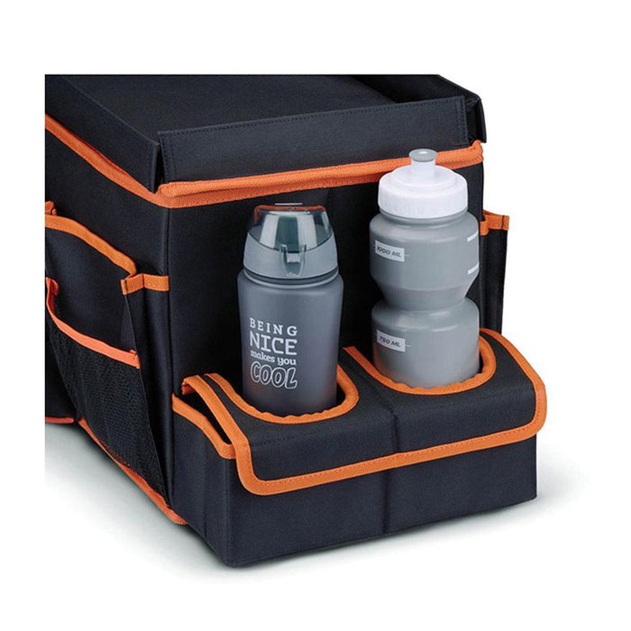 Black+Decker Organisateur de voiture avec refroidisseur 47.5 x 25 x 30 cm Noir et Orange Black+Decker Organisateur de voiture avec refroidisseur 47.5 x 25 x 30 cm Noir et Orange