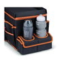 Black+Decker Organisateur de voiture avec refroidisseur 47.5 x 25 x 30 cm Noir et Orange