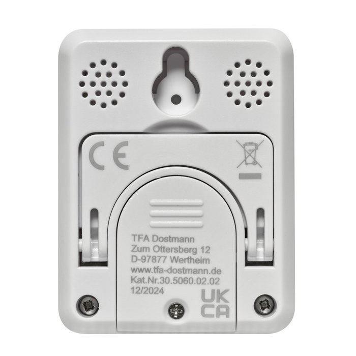 TFA Thermo-hygromètre numérique 30.5060.02 blanc