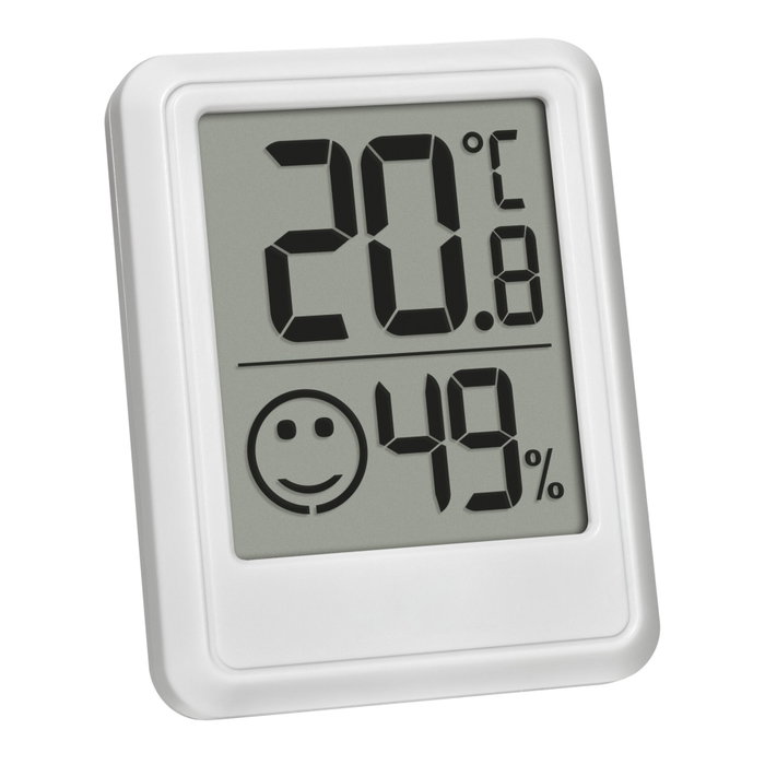 TFA Thermo-hygromètre numérique 30.5060.02 blanc