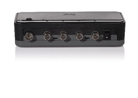 One For All SV9640 - Amplificateur de signal TV/Radio 20 dB - 1 entrée / 4 sorties - Filtre 3G/4G intégré - Pour antenne TNT et câble