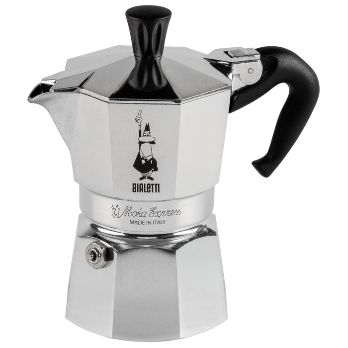 Bialetti Moka Express Inox 2 tasses 90 ml