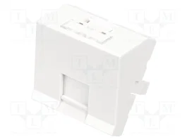 DIGITUS Adaptateur Keystone angulaire blanc