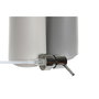 Distributeur de Savon DKD Home Decor Beige Gris Crème polystyrène 8 x 8 x 18 cm (2 Unités)