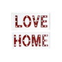 DKD Home Decor Décoration murale Urbaine Blanc Rouge (2 Unités)