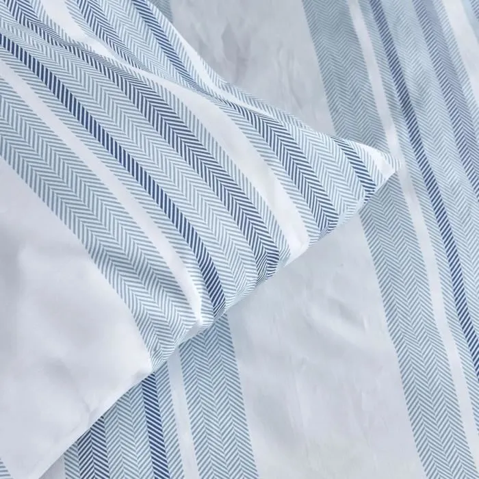 Today - Parure de lit 2 personnes Sunshine 16.9 - 220 x 240 cm - Housse de couette et 2 taies - 100% Coton imprimé