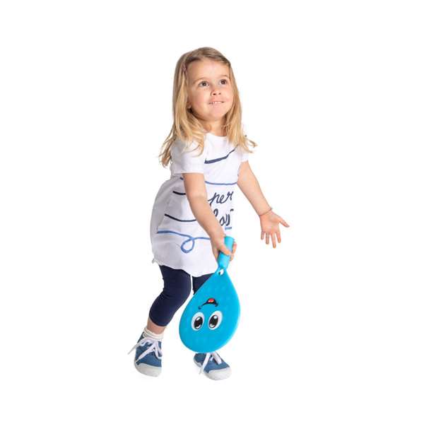 Chicco - Jeu de padel électronique portable - Supporte 20 kg - Dimensions : 36x18x26 cm - Pour jouer seul ou à plusieurs
