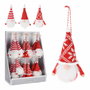Basics Gnome suspendu rouge et blanc, modèles variés