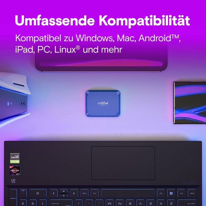 Disque Dur Externe Crucial X10 SSD 2 TB HDD Disque Dur Externe Crucial X10 SSD 2 TB HDD