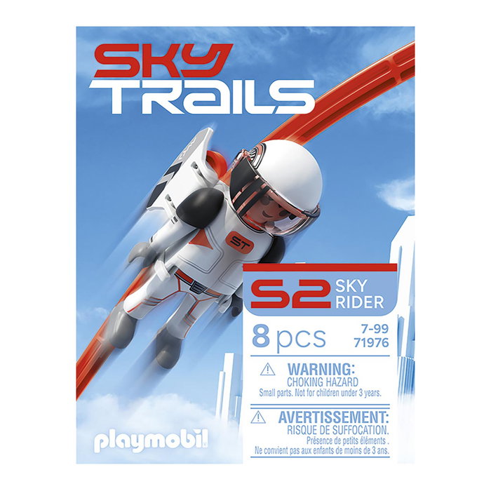 Playmobil Sky Trails Sky Rider Personnage, Circuit aérien, 8 pièces