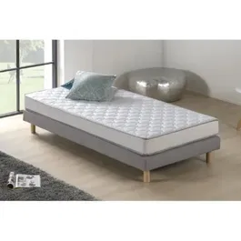 Matelas Deko Dream HAHTUVA 70x140 cm - Mousse Ferme 14 cm - Noyau Profilé 5 Zones - Confort Dos et Ventilation Optimisée