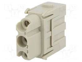 HARTING Han-Modular® Module Connecteur Femelle 3 Broches 40A 690V
