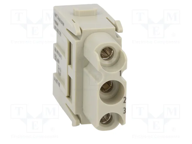 HARTING Han-Modular® Module Connecteur Femelle 3 Broches 40A 690V HARTING Han-Modular® Module Connecteur Femelle 3 Broches 40A 690V