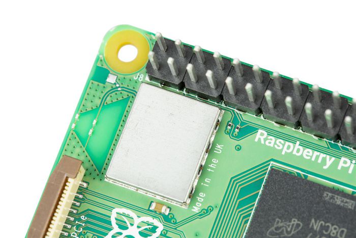 Raspberry Pi 5 Carte Mère Ordinateur Nano BCM2712 Arm Cortex-A76 2.4 GHz, 4 Go SDRAM, GPU VideoCore VII, 4K HDMI, Bluetooth 5.0, Wi-Fi 802.11ac, Port PCIe