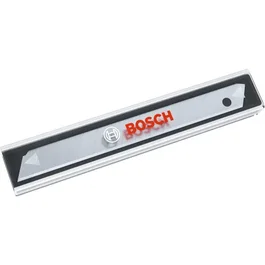 Bosch - 10 lames sectionnables 9 mm - pour cutter - acier SK5 - coupe carton, moquette, plastique - avec étui de rangement