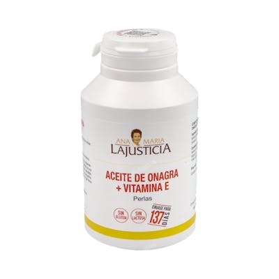ANA MARIA LAJUSTICIA Huile d'onagre + Vitamine E 275 perles