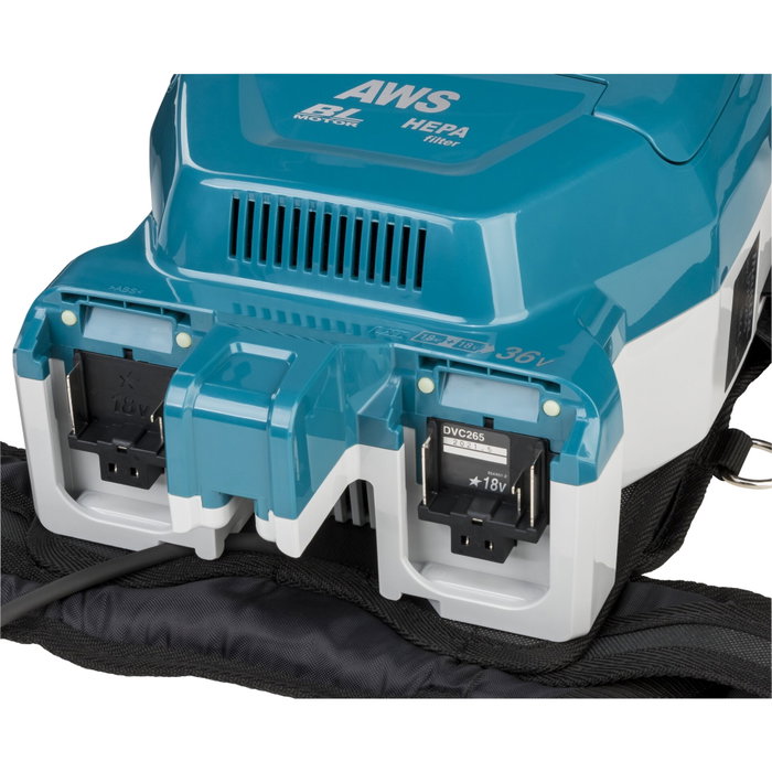 Makita DVC265ZXU Aspirateur à dos sans fil