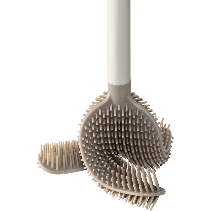 Joseph Joseph Flex 360 Brosse de toilette mate Beige