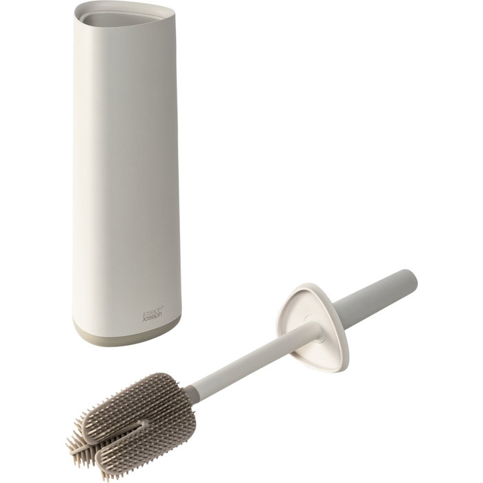 Joseph Joseph Flex 360 Brosse de toilette mate Beige