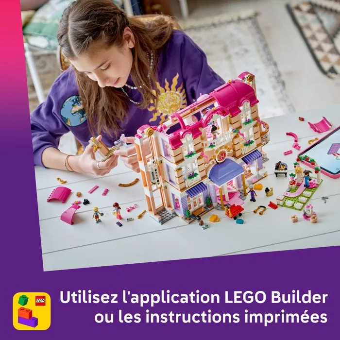 Lego Friends 42704 Le Grand Hôtel de Heartlake City - Jouet de Construction pour Enfants dès 9 Ans