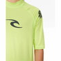 T shirt à manches courtes Enfant Rip Curl Wave Upf Vert citron