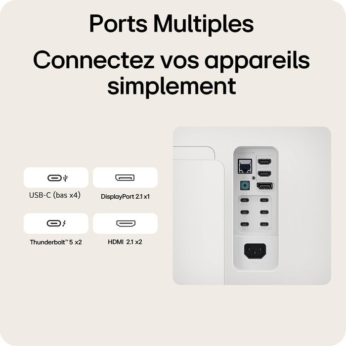 Écran LG 40U990A-W 4K Ultra HD