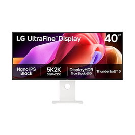 LG 40U990A-W Moniteur Curvo 40 Pouces 5K2K Nano IPS