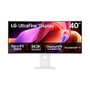 LG 40U990A-W Moniteur Curvo 40 Pouces 5K2K Nano IPS