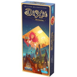 Asmodee Dixit Memories - Extension Jeu de Société - 84 Cartes Illustrées - 3 à 8 Joueurs - Dès 6 Ans