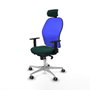 Piqueras y Crespo Chaise de Bureau Jorquera 1D086G2 Vert Bouteille