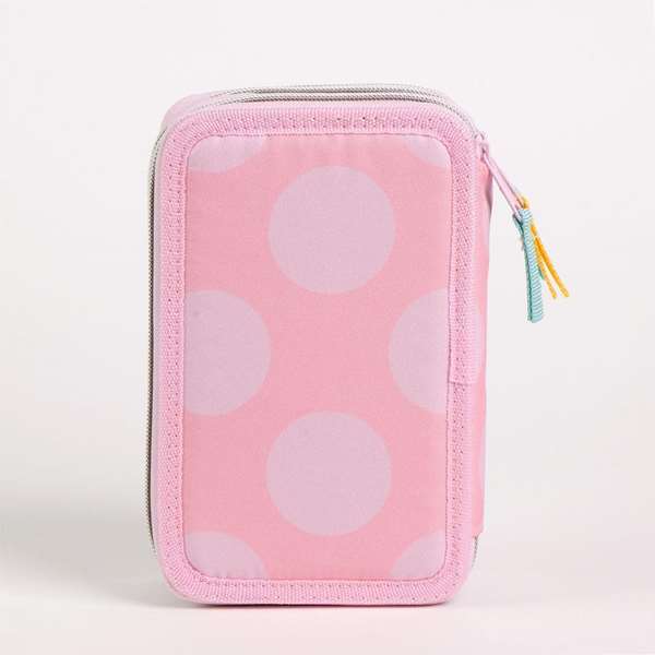 Giotto Plumier de Voyage Minnie avec Accessoires - Dimensions : 12.5 x 6.5 x 19.5 cm, Rose, Recommandé à partir de 3 ans