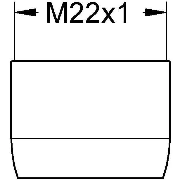 GROHE Mousseur Chromé 13928000 - Filetage interne M22x1F, aérateur classe A, débit 15 l/min à 3 bars - Robinetterie intérieure