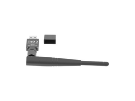 Lanberg Adaptateur USB WiFi 150 Mbit/s - Connexion sans fil externe - noir pour PC/portable