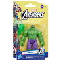 Hasbro Marvel Avengers - Figurine articulée Hulk de 10 cm avec poing interchangeable translucide - Âge recommandé: 4 ans et plus
