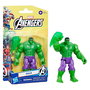 Hasbro Marvel Avengers - Figurine articulée Hulk de 10 cm avec poing interchangeable translucide - Âge recommandé: 4 ans et plus