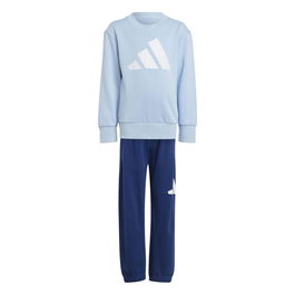 Survêtement Enfant Adidas Lk Big Logo French Terry Jog Bleu 39-41