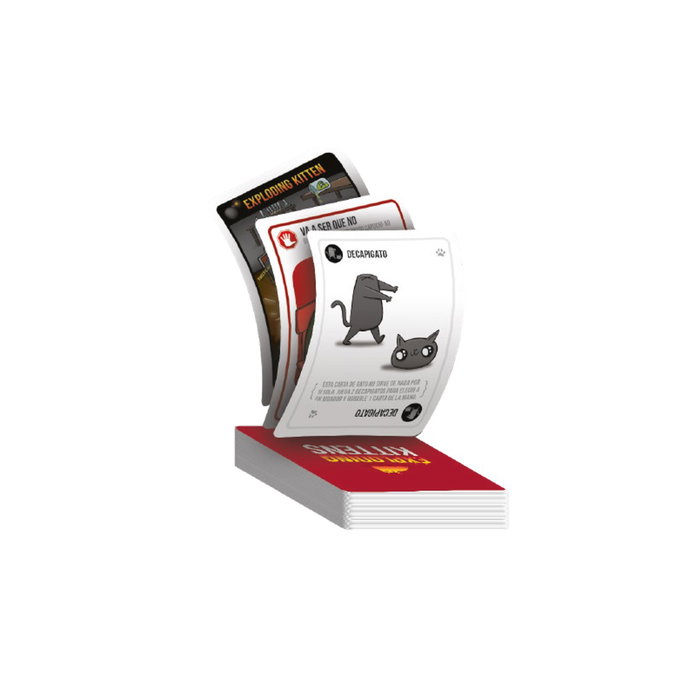 Exploding Kittens EKIEK10ES Jeu de Cartes Zombie Kittens - Apocalypse Féline - Version Espagnole - 2 à 5 Joueurs - dès 7 Ans