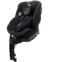 BBGO Blissrider Siège auto pivotant groupe 0/1/2/3 Naissance à 12 ans I-SIZE 40-150 cm ISOFIX Noir et Gris Simili cuir