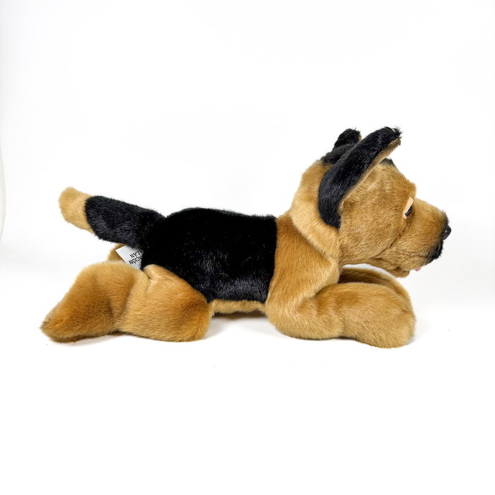 DEQUBE Peluche Berger Allemand Couché 25 cm Licence Bocalán +0 Mois DEQUBE Peluche Berger Allemand Couché 25 cm Licence Bocalán +0 Mois