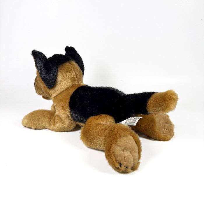 DEQUBE Peluche Berger Allemand Couché 25 cm Licence Bocalán +0 Mois DEQUBE Peluche Berger Allemand Couché 25 cm Licence Bocalán +0 Mois