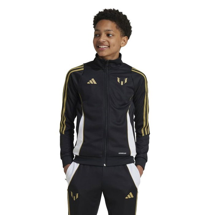 Veste de Sport pour Enfants Adidas IZ2992 Noir Veste de Sport pour Enfants Adidas IZ2992 Noir