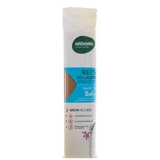 Naturata Spaghetti de Riz Complet Bio 250g - Sans Gluten Naturata Spaghetti de Riz Complet Bio 250g - Sans Gluten
