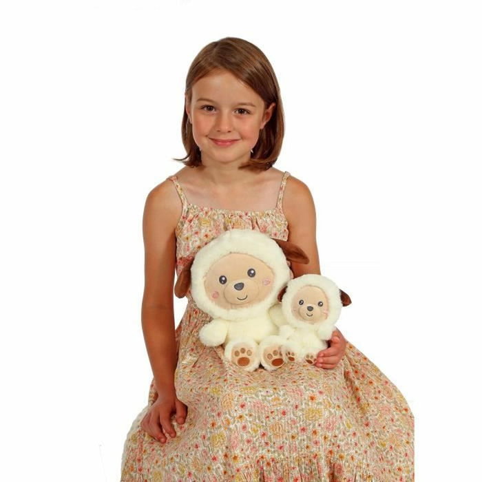 Gipsy Toys Peluche Chien Hoody Pets - Crème, 24 cm Gipsy Toys Peluche Chien Hoody Pets - Crème, 24 cm