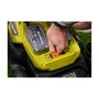 Ryobi - Tondeuse hybride 36V ONE+, coupe 37 cm, éjection mulching, max 70 mm, avec 2 batteries 5 Ah et chargeur rapide, modèle RY18LMH37A-250